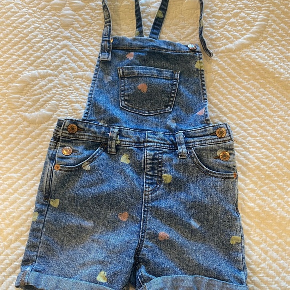 Girls Cat & Jack shortalls - Picture 1 of 4